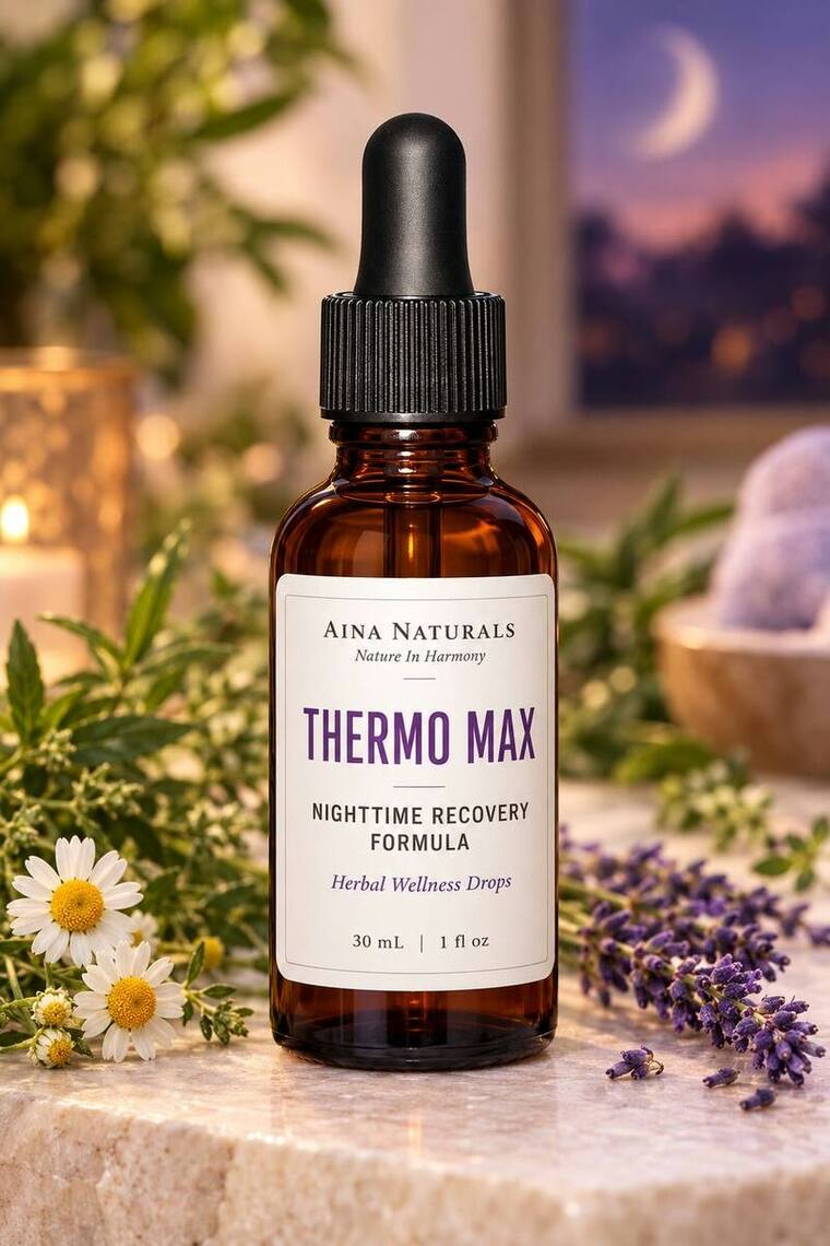 Aina Naturals Nighttime Recovery bottle